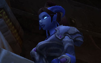 I am meeting friendly draenei